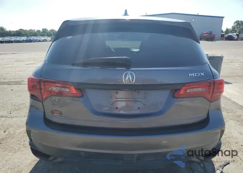 2017 Acura Mdx z USA, uszkodzony, nr VIN 5J8YD3H30HL002172